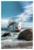 Beached Trawler at Clifton Beach, Cape Town