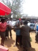 Friends and good samaritans console a woman whose father collapsed and died along Kisii road in Thika town. (Wamutonya Unclesamz, News24 user)