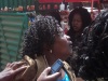 A woman wails for her father who collapsed and died in Thika town on Monday. Her father's relatives said he was on Diabetes treatment. (Wamutonya Unclesamz, News24 user)