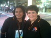 Maria de Witt (co-ordinating member) with Shaakirah Barendse, both with Via Afrika Publishers @ Media24 books