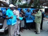 Prof. James Ole Kiyiapi (Right) adresses aspirants in mombasa at Eden Palour in tudor. Looking on are RBK Party Leader Dr. Charles Jakait (2nd Left) and Simon Mbugua (Left) a party member. (Willy Mulobi, News24 User)