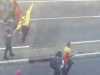 Spotted marchers using Ipads