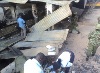 Aftermath of Garissa police station fire incident which is said to have been caused by electricity fault