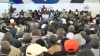 Maina Njenga Ex-mungiki leader addressing a press conference were he announced he will be backing Uhuru Kenyatta the deputy prime minister. (Francis Felipe, News24 user)