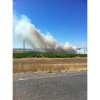 fire on farm near wellington