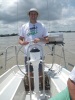 Sailing in the summer sun