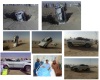 The guys went out in the desert for a bit of 4X4 fun on a Thursday when one of them 
Drove in to the well and dropped 60 meters to the bottom with his 
V8 Cruiser. 
 
Rescue workers retrieved the car and the driver had a 
mild concussion from hitting his head against the wind screen. 
Hard to believe he is alive.