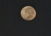 An autumn full moon above Cape Town.