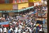 A section of crowd that received PM when he visited Nyeri.  (Alfred Onyango, News24 user)