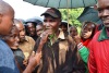 Karatina town residents gather to see this suspected goat thief who was found eating grass (Joseph Mukubwa, News24 user).