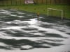 Flooded City stadium after heavy rain. (Dennis Omido, News24)