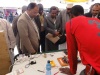 An innovator explains to Prof. Shankat abdulRazak , the secretray of National Science and Technology.how to generate high voltage power from a low voltage power during the exhibitions. (Kelvin Wanjohi, News24 user)