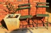 Lets you and me sit. and watch the world go by...?