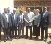 USAID Mission Director Karen Freeman with Governors Peter Munya of Meru, Goddana Doyo of Isiolo, Samuel Ragwa of Tharaka Nithi, Moses lenoikulai of Samburu and Kanacho Yatani of Marsabit County in Meru during the formation of Upper Eastern inter-County development forum to address challenges and share resources  in their region (Kelvin Wanjohi, News24 user)