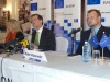 European Union  Election Observers Mission Chief observer, Alojz Peterle, Centre and the Mission's Press officer, Peter Visnoritz during the presentation of the March 14 general elections report. The Mission commended the IEBC for Maintaining integrity during the elections (Kelvin Wanjohi, News24 user)