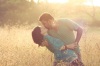 beautiful summer morning kiss