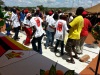 Lets finish it....MDC-T Supporters at a recent prayer rally in Musina