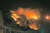 Simon's Town fire mountain behind Admiral's Kloof