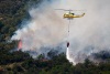 Water bombing of flames to stop recent fires from reaching the Jonkershoek area. Photo's by Thomas Ferreira