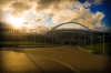 Moses Mabhida at sunset