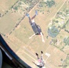 These guys dont like being passengers when a plane lands.