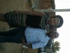 me and my wife at friends wedding