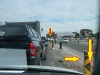 Next red light - final journey took 23 minutes to cover 175 meters.