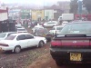 The ground view of the Meru-Makutano taxi stage after it was fenced.