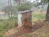 A pit latrine in Mwendantu village. It is shared by eight families (Kelvin Mureithi, News24 user)