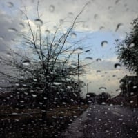 Strange winter rain in Alberton (29 June)