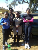 It was a family gardering @ sebokeng zone 7 ,those where happy moment we had that day