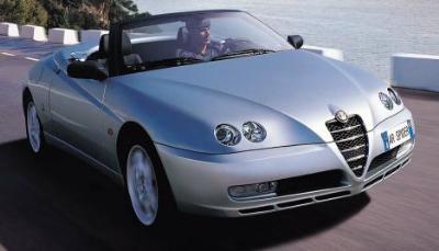 The latest Alfa Spider comes with 2-litre or 3.2-litre power