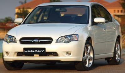 The Subaru Legacy 2.0 GT sedan. Other sedan pictures, and the wagon, on our galleries - see link below.