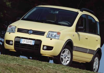 The Fiat Panda 4x4 Climbing is very well-equipped