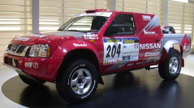 The Proudly South African Nissan Hardbody Dakar racer