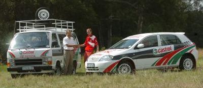 <b>LONG-DISTANCE SUCCESS:</b> A trio of South African-assembled Toyota RAV4 SUV's finished the 2004 London-Sydney marathon.