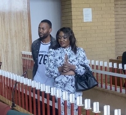 Lerato and Sibusiso Mahlangu appeared at the Soshanguve Magistrates Court. Photo by Keletso Mkhwanazi