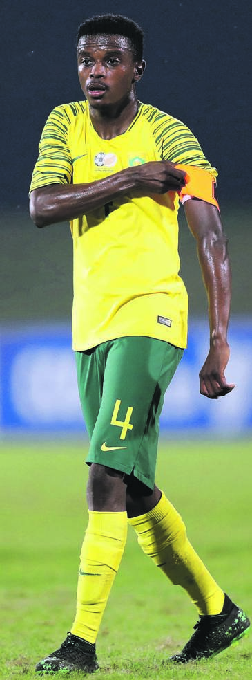 Teboho Mokoena will be able to feature for the Under-23s at the Olympics next year. Picture: Samuel Shivambu/BackpagePix