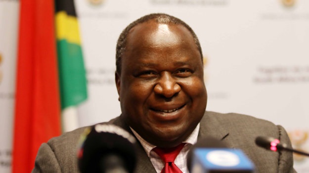 Finance Minister Tito Mboweni during a media briefing after his first mid-term budget speech at Parliament on October 24, 2018 in Cape Town. (GALLO IMAGES)