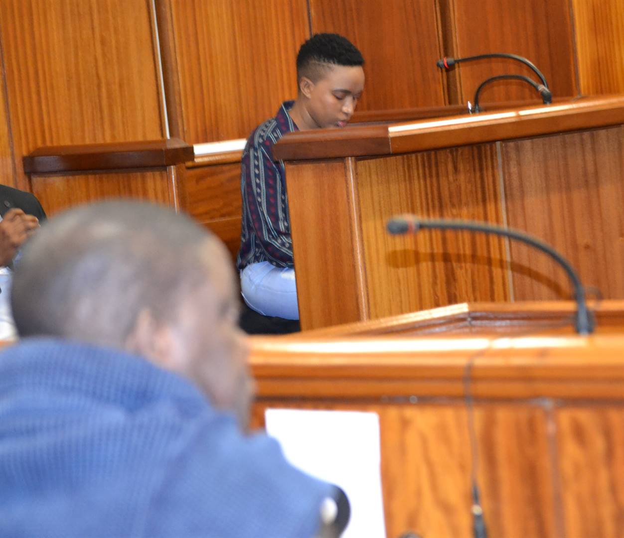 Andisiwe Dike testified in the Port Elizabeth High Court against Timothy Omotoso. Photo by Luvuyo Mehlwana