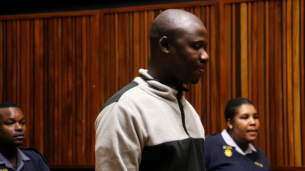 Pardon Danhire, appeared in the Palm Ridge Magistrate's Court in connection with the murder of his employer and her nine-year-old son. 