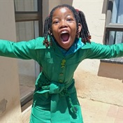 There's no stopping this inspirational six-year-old amputee from the East Rand 