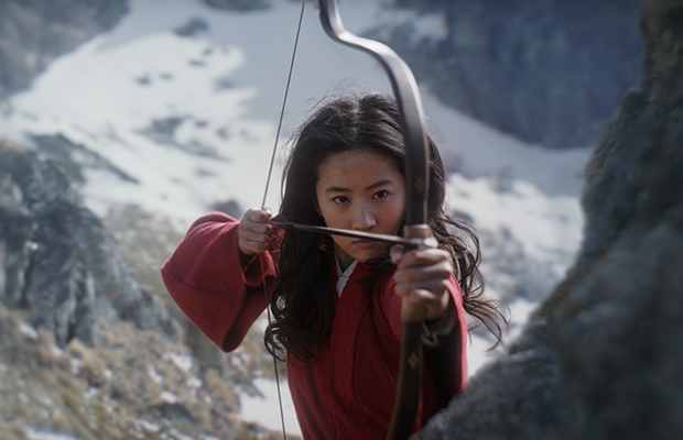 Yifei Liu as Mulan. (Disney)