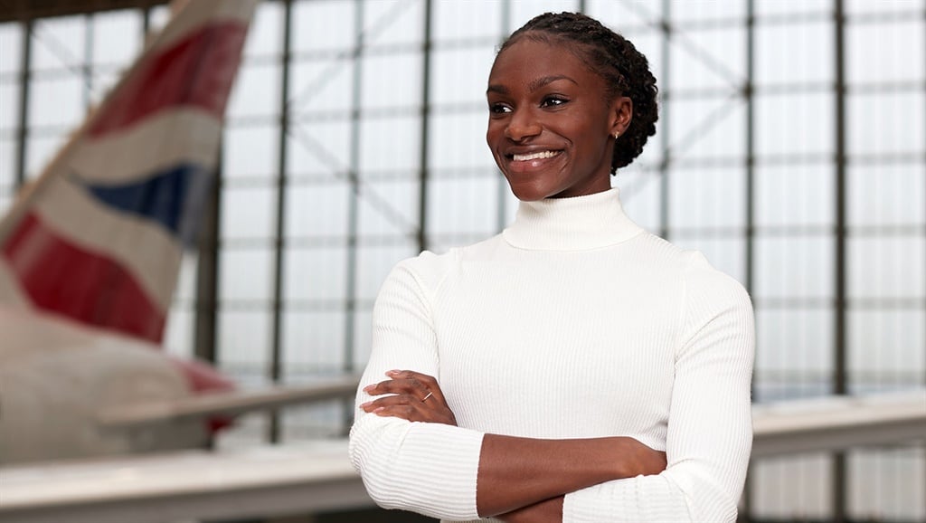 World champion sprinter Dina Asher-Smith (Photo by Bryn Lennon/Getty Images for British Airways)