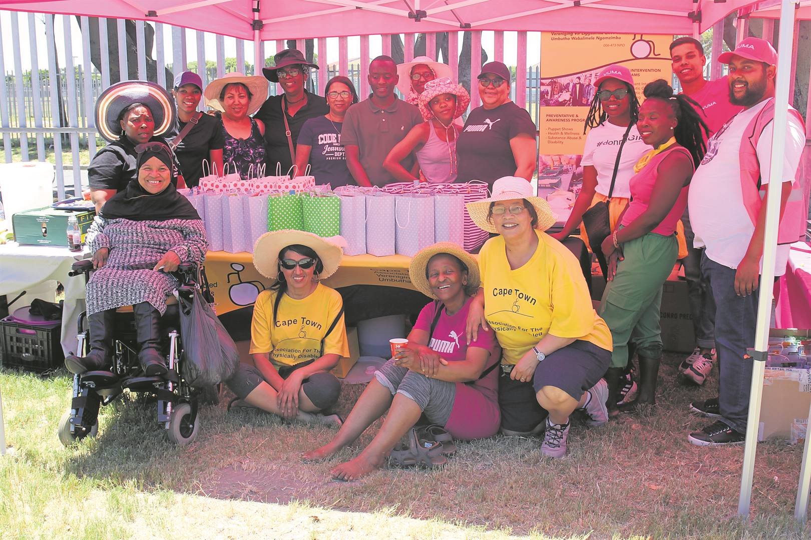 Social workers from the Cape Town Association for the Physically Disabled. PHOTOS: Samantha Lee-Jacobs