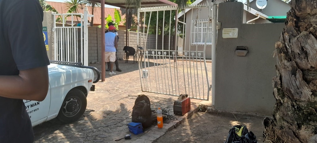 Daily Sun visited the house a day after the horrific discovery. Photo by Zandile Khumalo