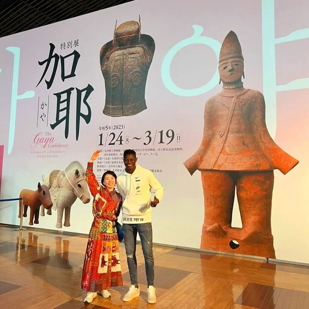Teddy Akumu visted Dazaifu Tenmangu, one of Japan's top tourist destinations.