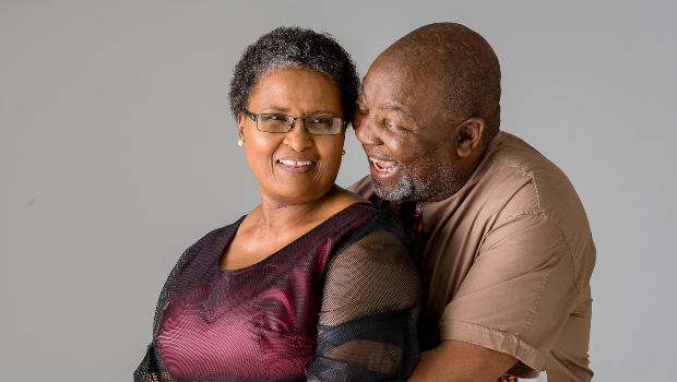 Jerry Mofokeng wa Makhetha and his wife, Claudine. (Photo: Move!)