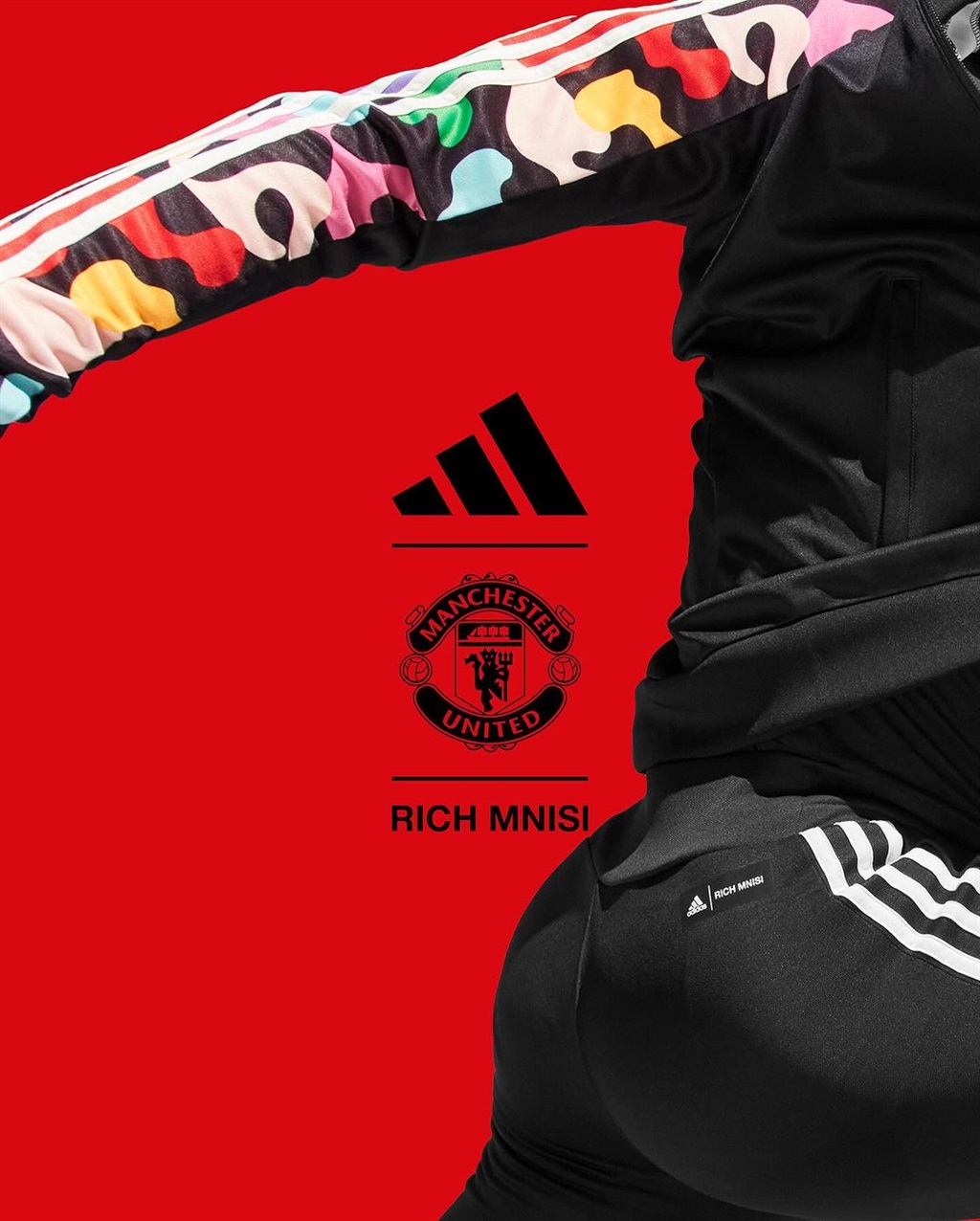 South African brand Rich Mnisi has unveiled their 'LOVE UNITES' adidas collection with Manchester United.