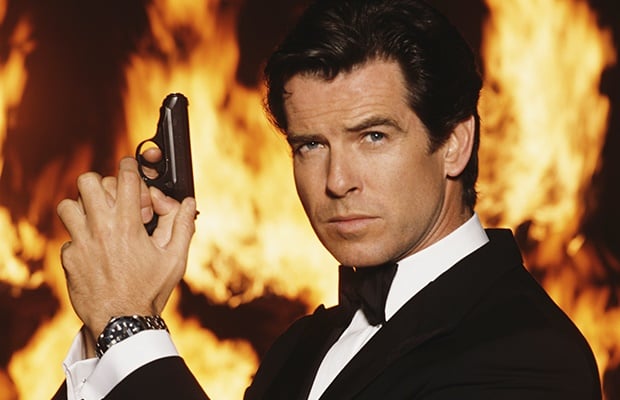 Pierce Brosnan as James Bond in the film 'GoldenEye'. (Getty Images)